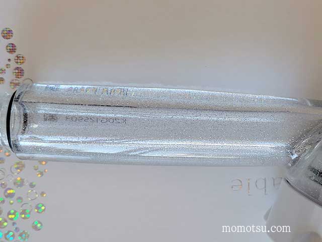 ミラブルプラスを分解洗浄した後のシャワーヘッド